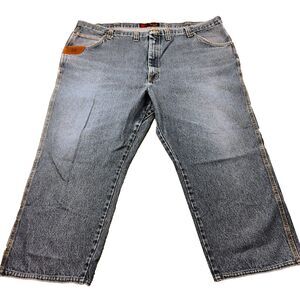 VTG Wrangler Riggs Durashield Denim Workwear Reinforced Jeans Mens Size 50 X 30